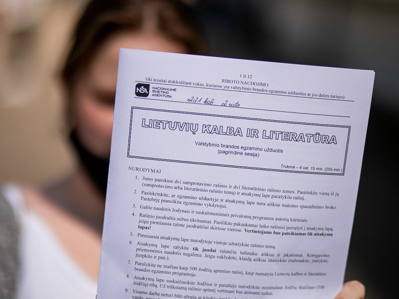 Lietuvių kalbos egzaminas 2026: kaip rašyti probleminio klausimo svarstymą (samprotavimo rašinį)?